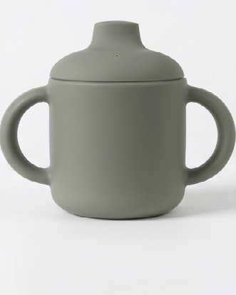verre bébé incassable tasse apprentissage bebe gris
