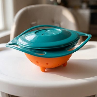 vaisselle pour bébé zoom bol bébé avec couvercle